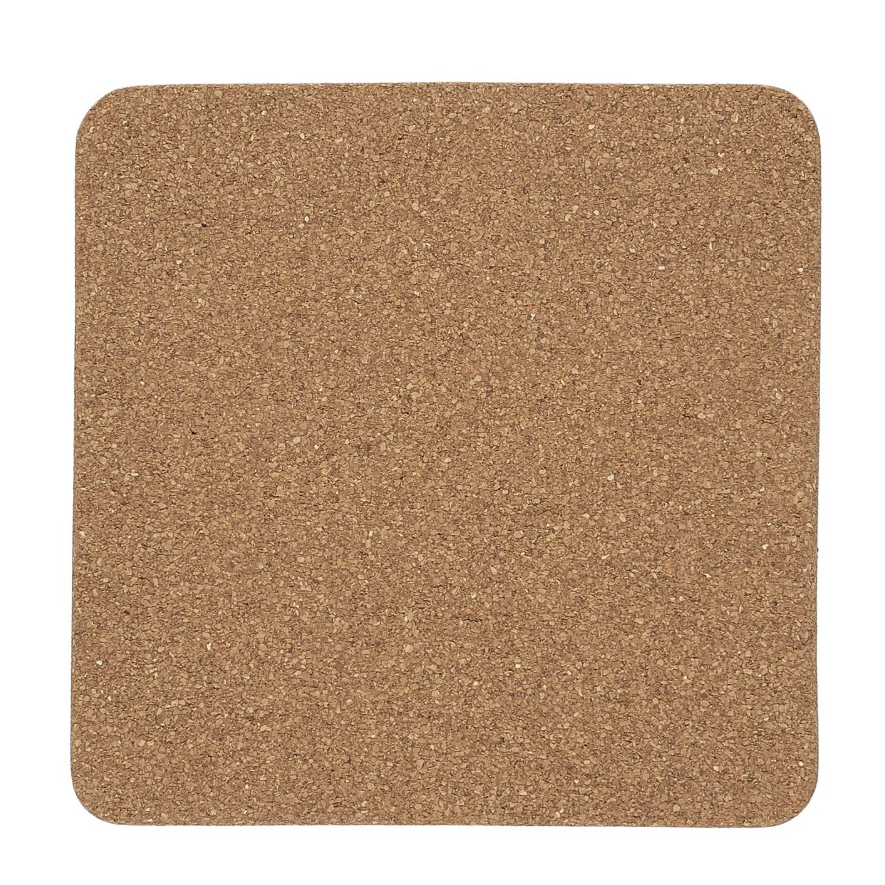 Cook Concept Onderzetter - kurk - vierkant - D19 cm - voor pannen - hittebestendig -
