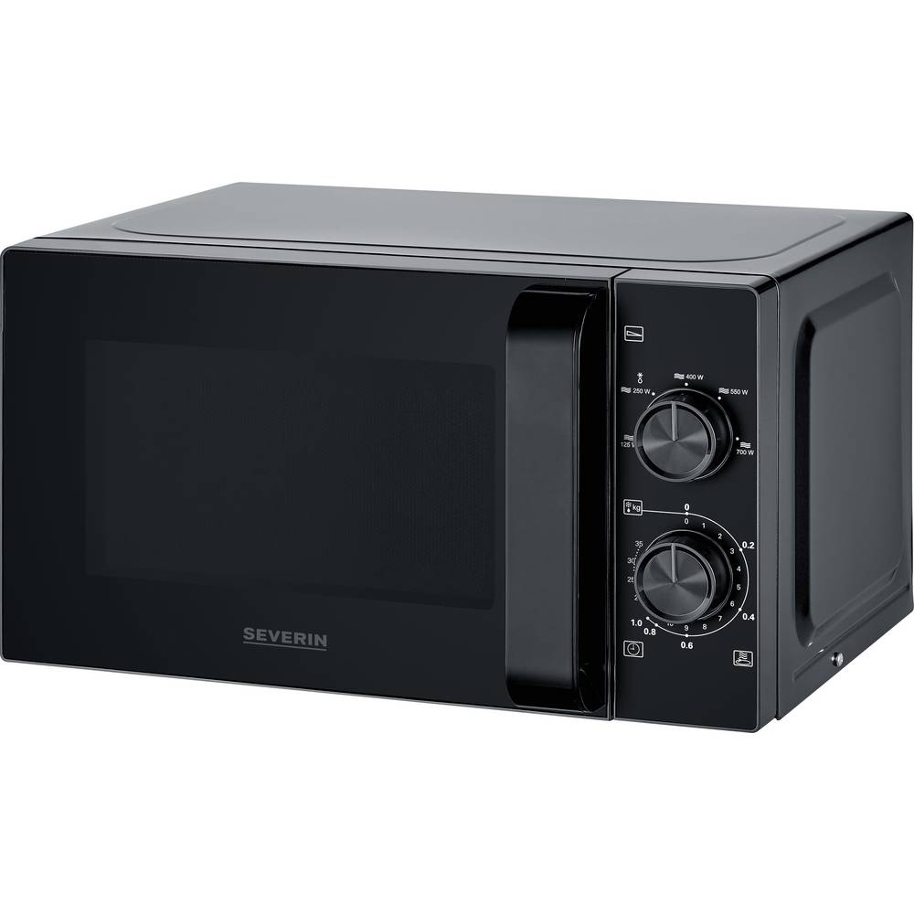 Severin 7790 Magnetron Zwart, RVS Timerfunctie