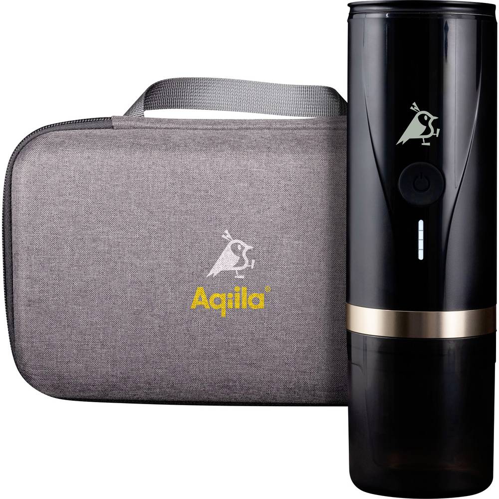 Aqiila 406033 Capsulemachine Zwart Capaciteit koppen: 5 #####für unterwegs / portable
