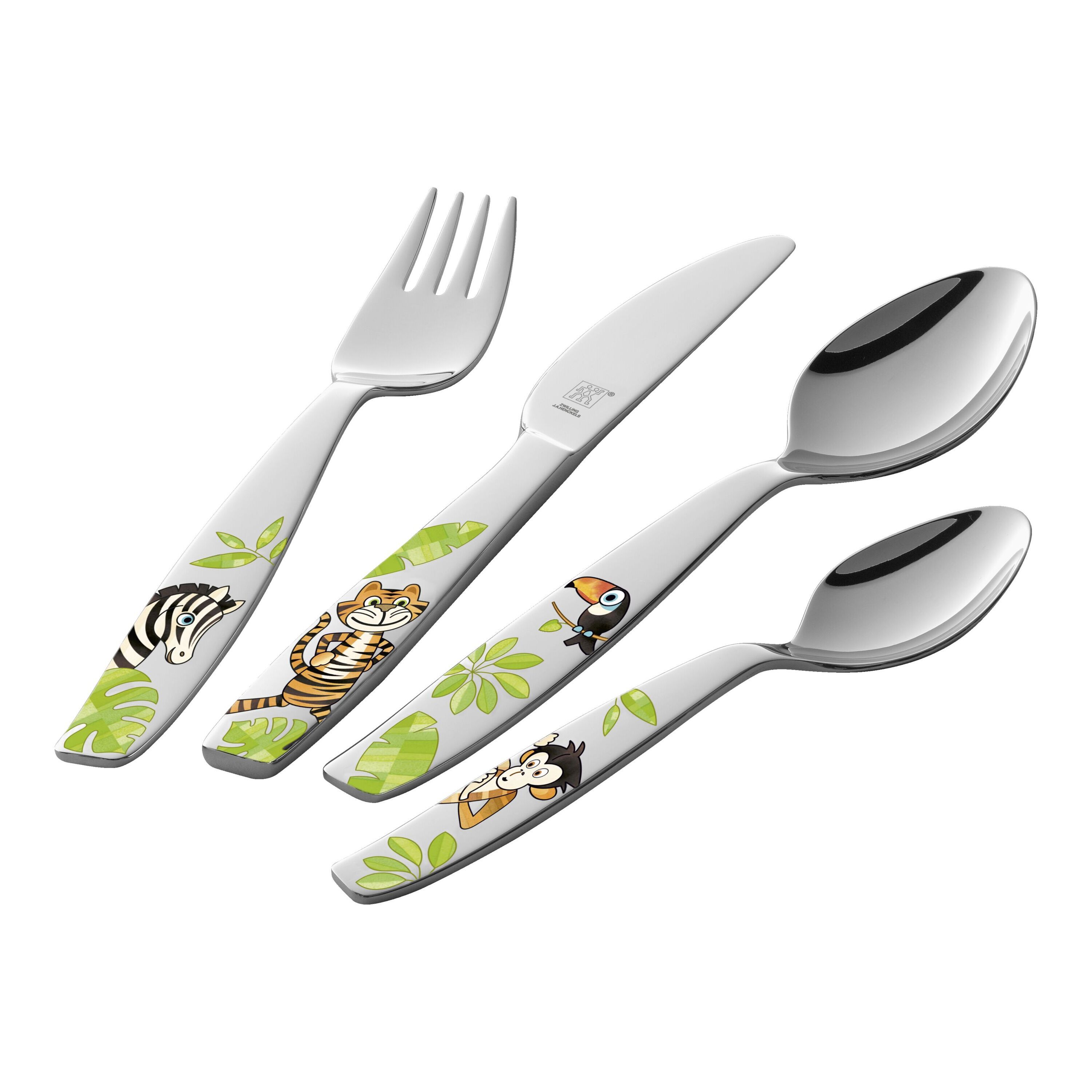 ZWILLING Jungle Kinderbestekset, 4-delig - Jungle - 