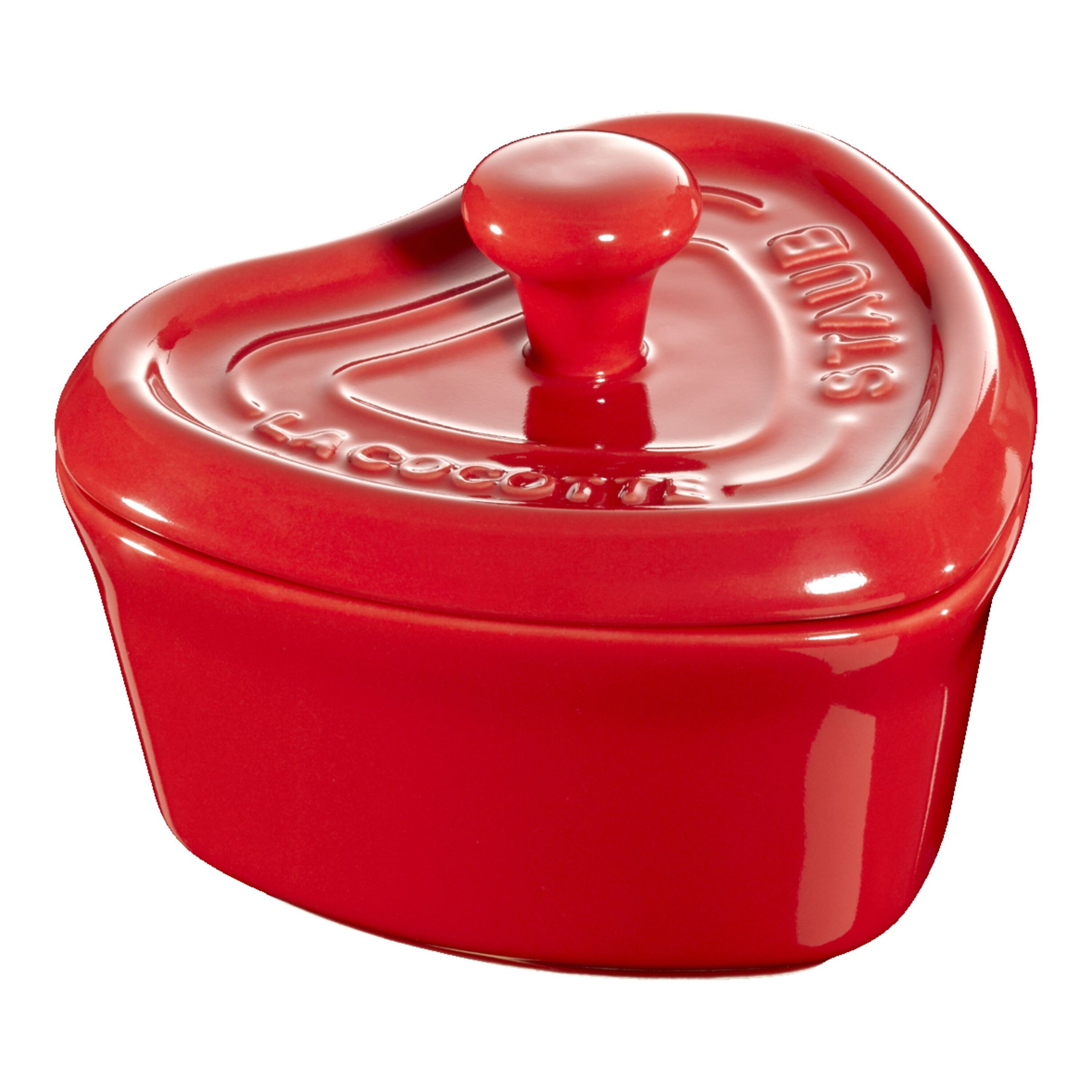 Staub Ceramique Mini braadpan 10 cm, Hart, Kersenrood - Ceramique - 