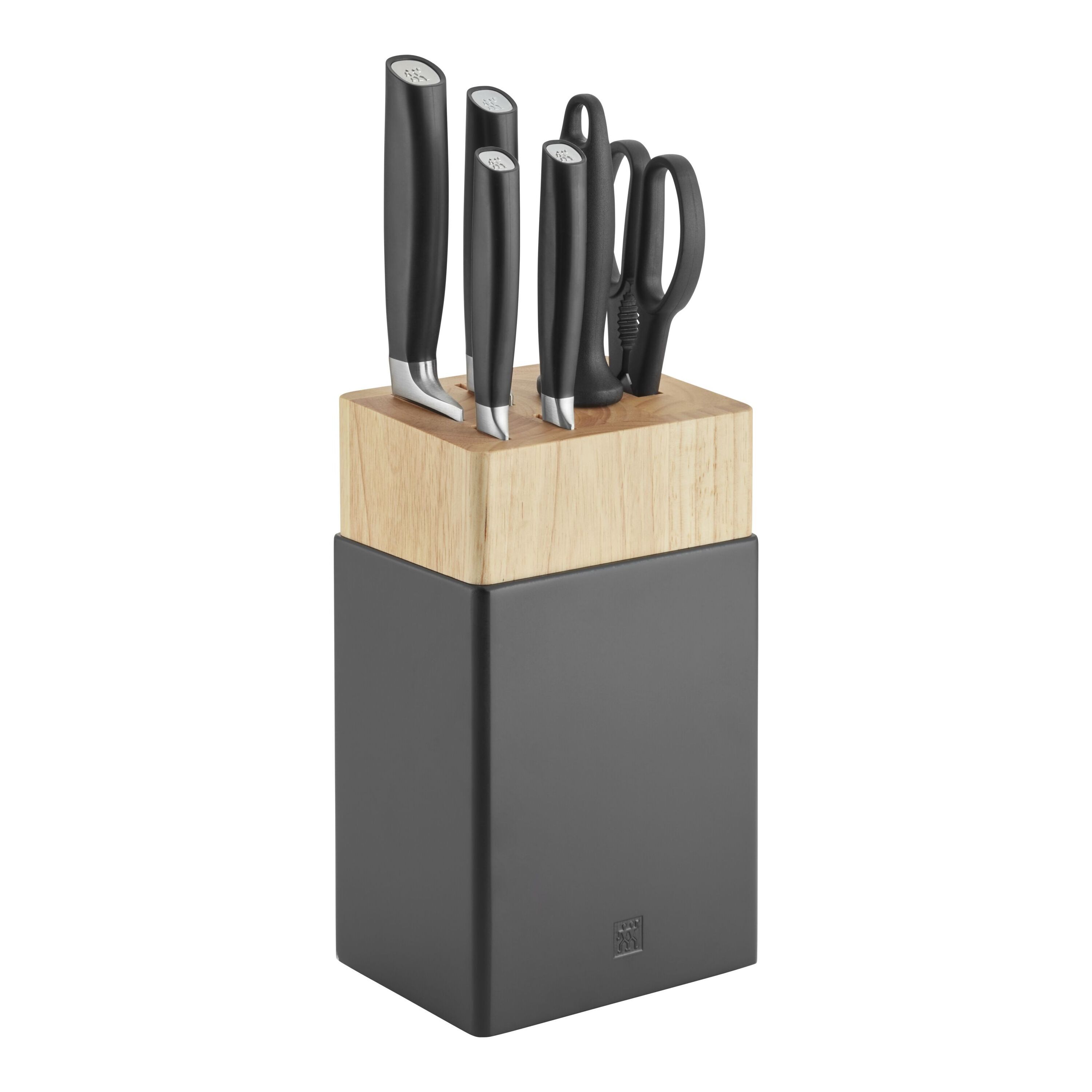ZWILLING All * Star 7-delig, Messenblok, Zilver, Zwart - All * Star - 