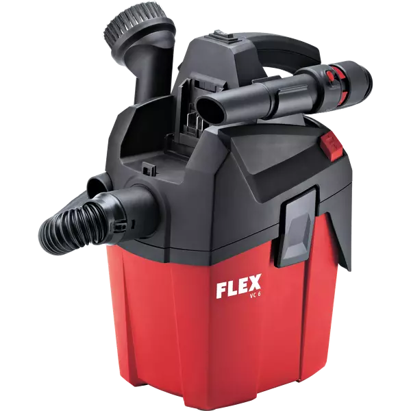 Flex VC 6 L MC 18.0 Li-Ion Compacte Accu Stofzuiger Body - 18V - 6L - Klasse L