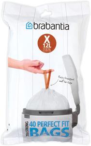 Brabantia  Perfect Fit afvalzakken X - 10/12 liter