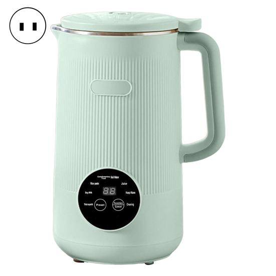 Decorative Life 8-In-1 Automatic Nut Milk Maker 40Oz 1.2L Large Capacity Soy Milk Machine Homemade Oat Milk Complementary Food US Plug groen
