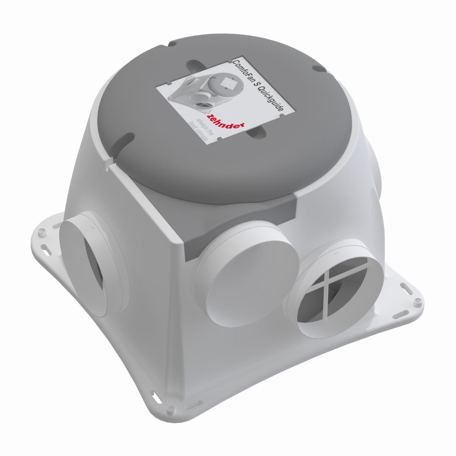 ZEHNDER ComfoFan Silent Set Installatiepakket 425 m³/h met randaarde stekker 458006606