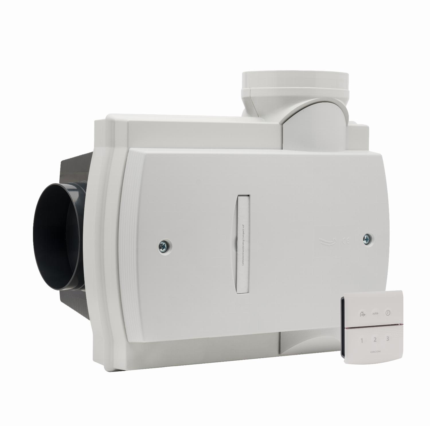 ORCON ventilatiebox, compact-10rhb met rf bediening en vochtsensor 21100080