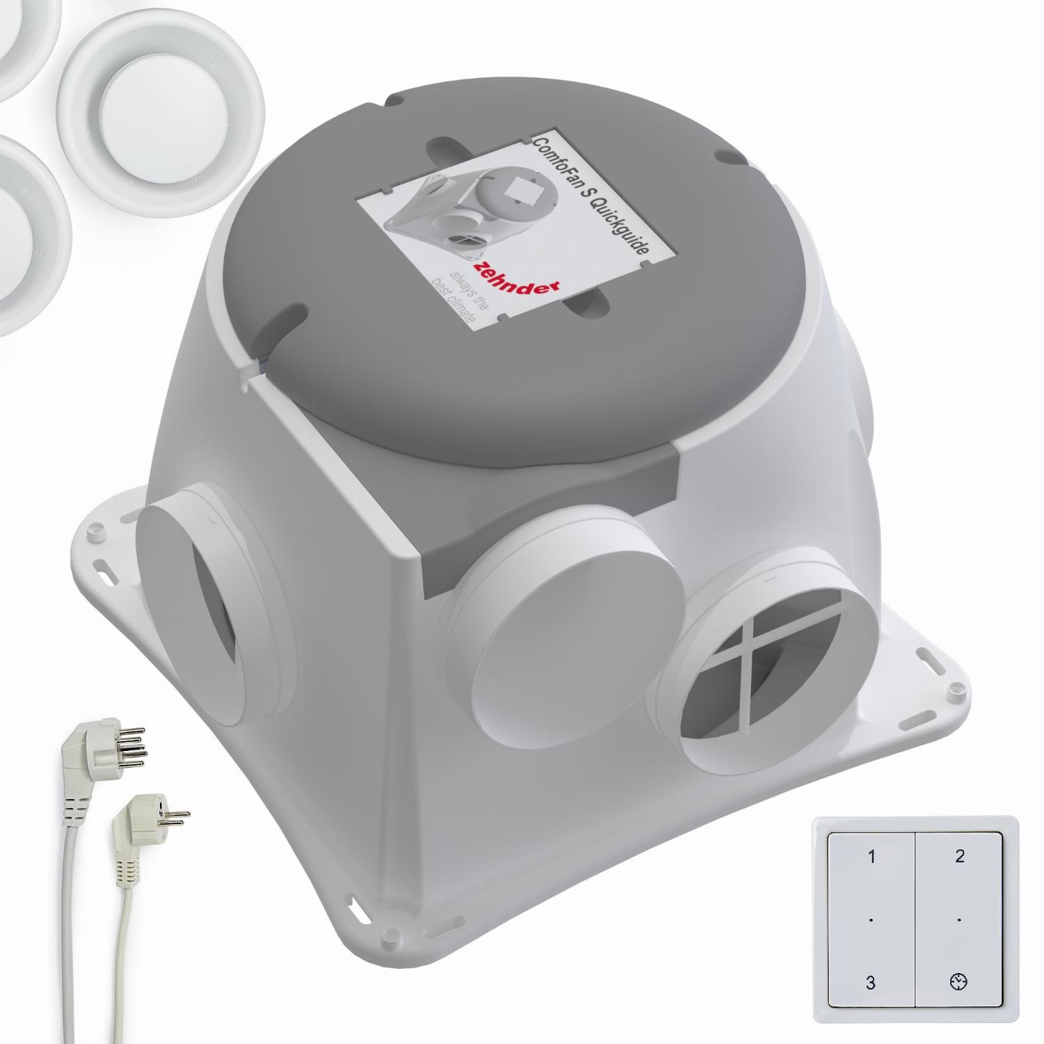ZEHNDER ComfoFan Silent Set Installatiepakket 425 m³/h 458006725