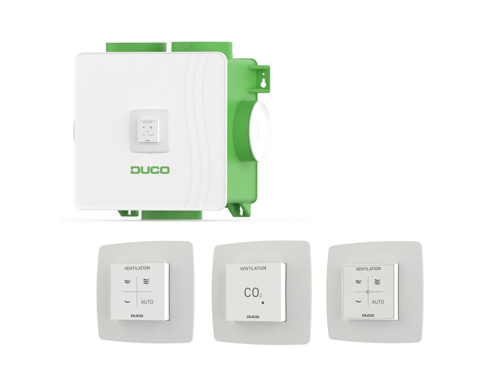 DUCO Box Reno all-in-one met bediening en 2x CO2-sensoren 0000-4838