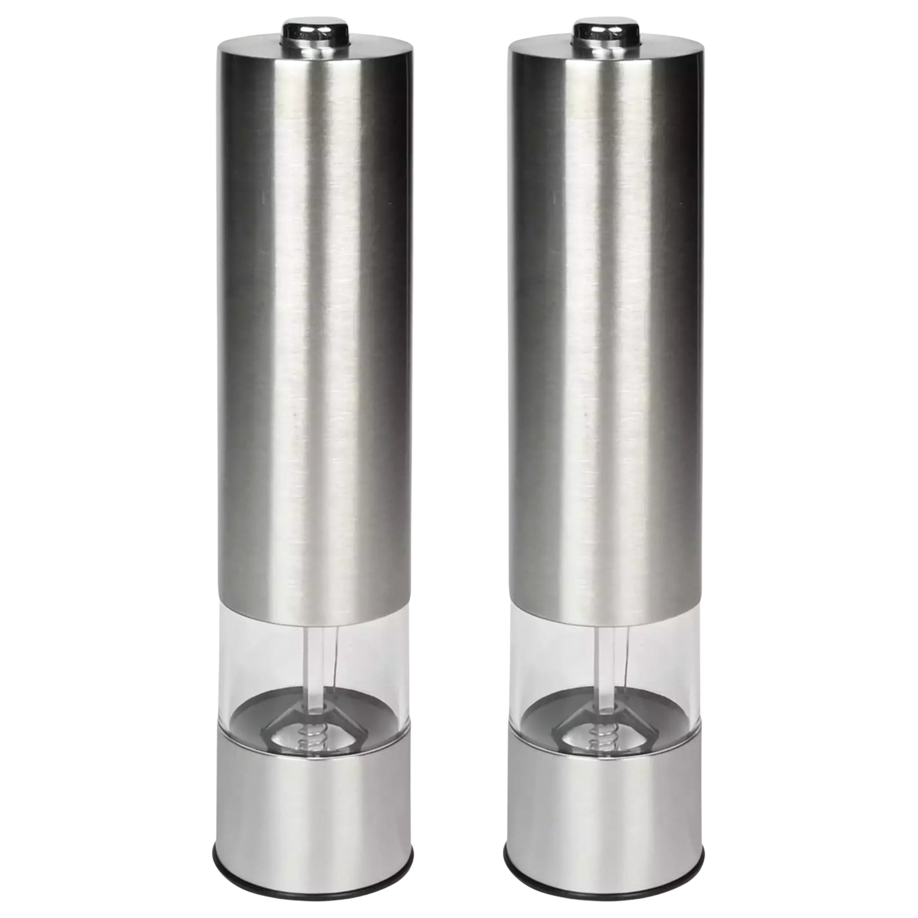 Benson Peper en zout stel - elektrische - LED - instelbare maalgraad - RVS - 23 cm -