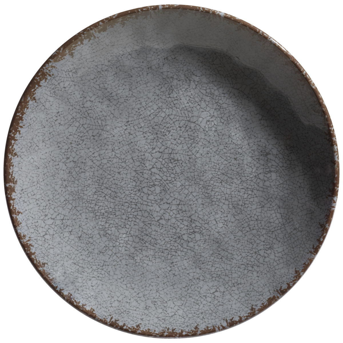 Vega Plat bord Portage; 25.6x3.7 cm (ØxH); grijs; rond; 6 stuk / verpakking