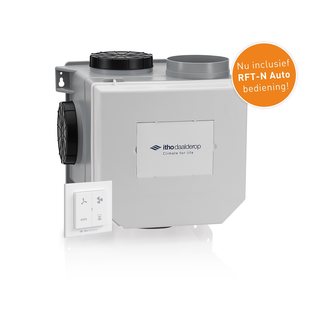 ITHO DAALDEROP MV-unit CVE-S 375 pakket, RV-sensor inside, Perilexstekker, RFT-N Auto