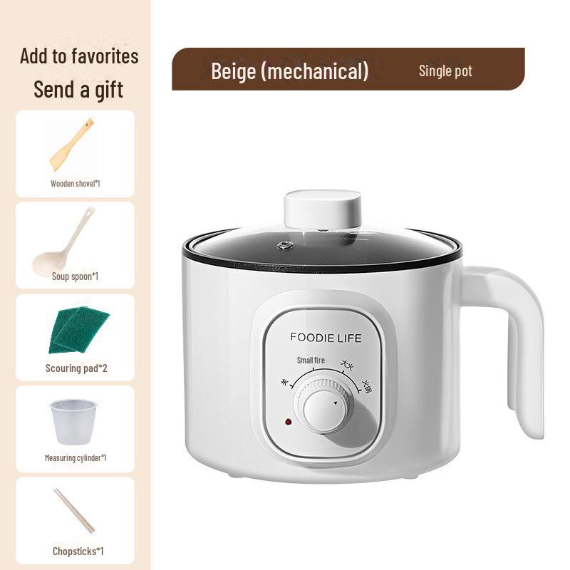 CrossCart Multifunctionele Mini Elektrische Koker: Rijst, Frituren & Reserveren, VK/EU Standaard 220V European Standard