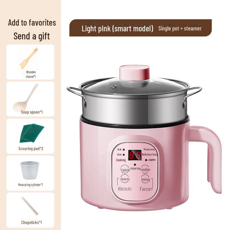 CrossCart Multifunctionele Mini Elektrische Koker: Rijst, Frituren & Reserveren, VK/EU Standaard 220V European Standard