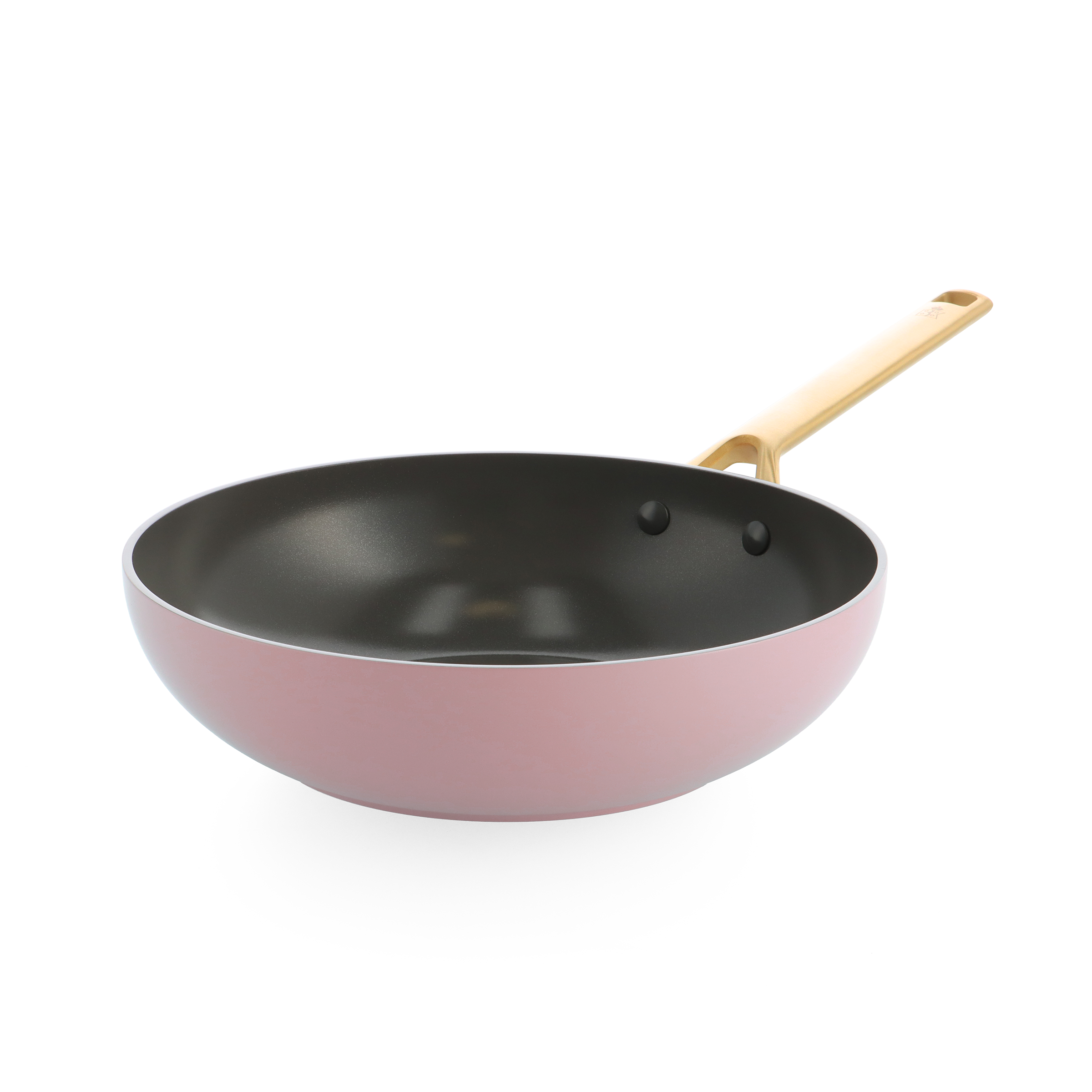 Bk Sublime Blush Pink Wok 28cm