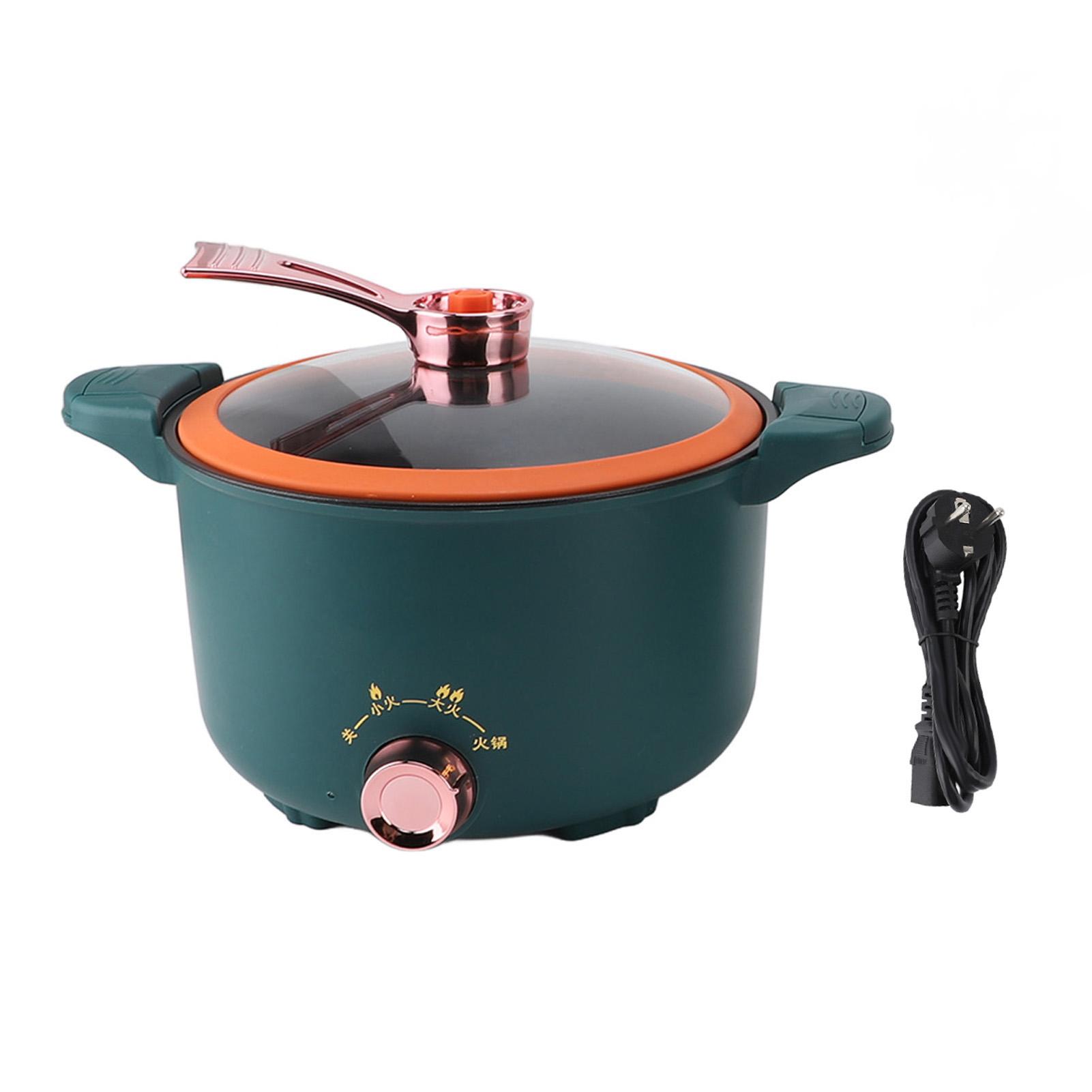 OutsideWorld Micro Snelkookpan 600W Multifunctioneel 3L Grote Capaciteit Anti Droogkoken Anti Aanbaklaag met L(for 6.5-9kg)