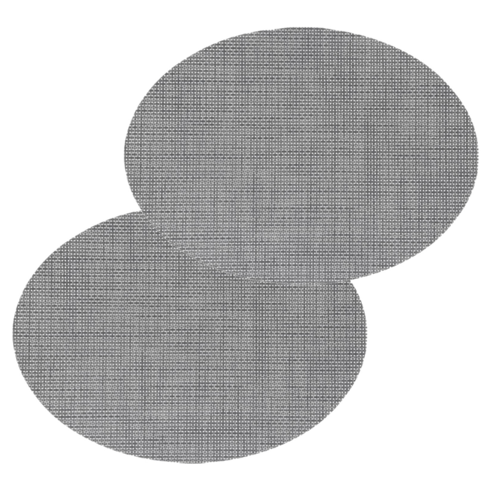 Secret de Gourmet Placemat Maoli - 4x - ovaal - taupe - x 35 cm - kunststof - onderlegger -