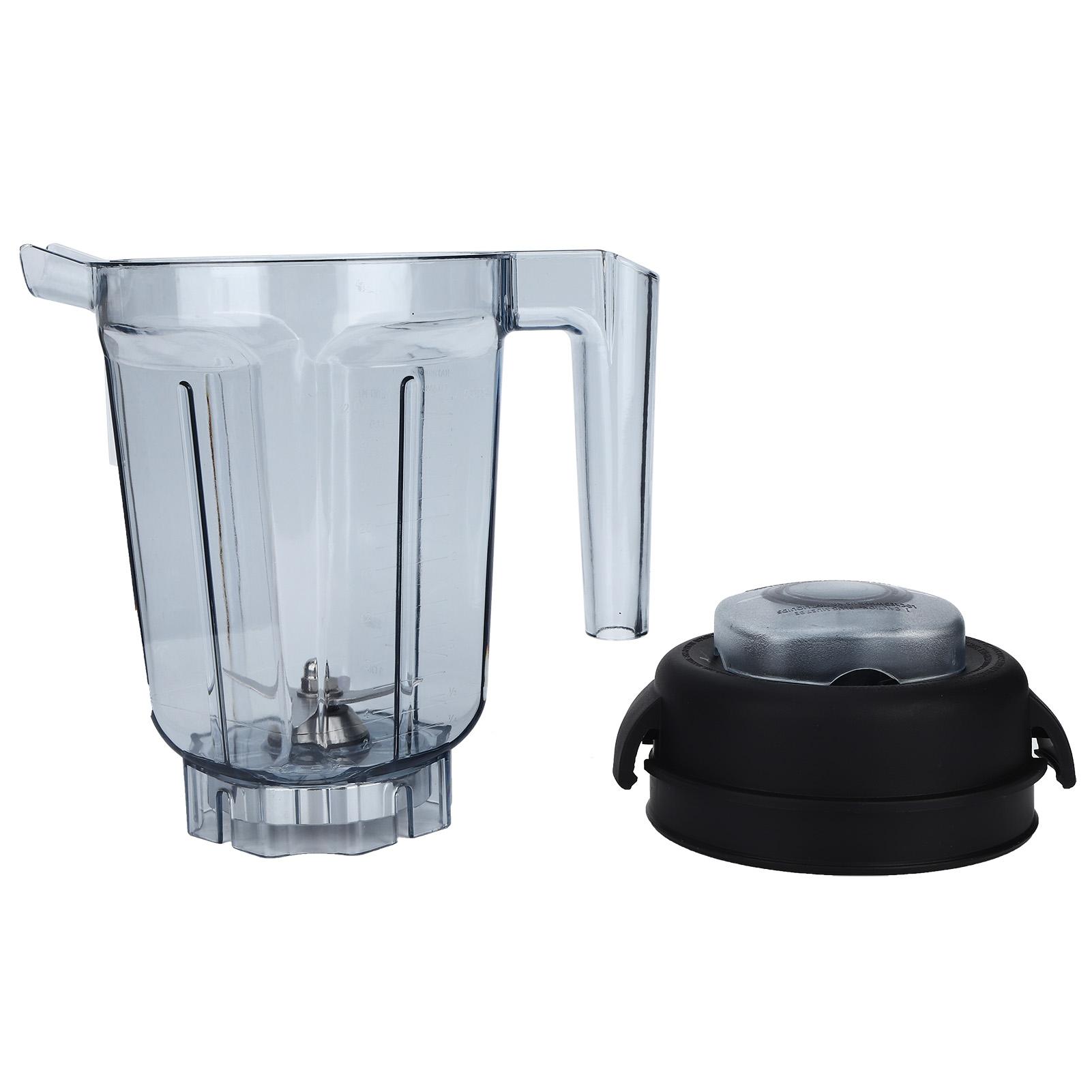 Tooarts Transparante Voedselblender Container met Mesdeksel Vervangende Accessoires Geschikt voor Vitamix Container