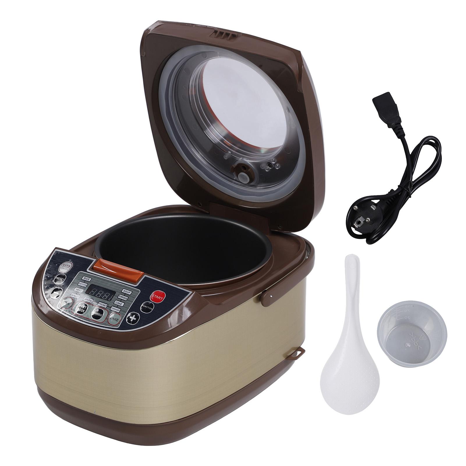 Vestidos 900W Elektrische Snelkookpan 5L Multifunctionele Grote Capaciteit Rijstkoker Slowcooker Rijstwarmer L
