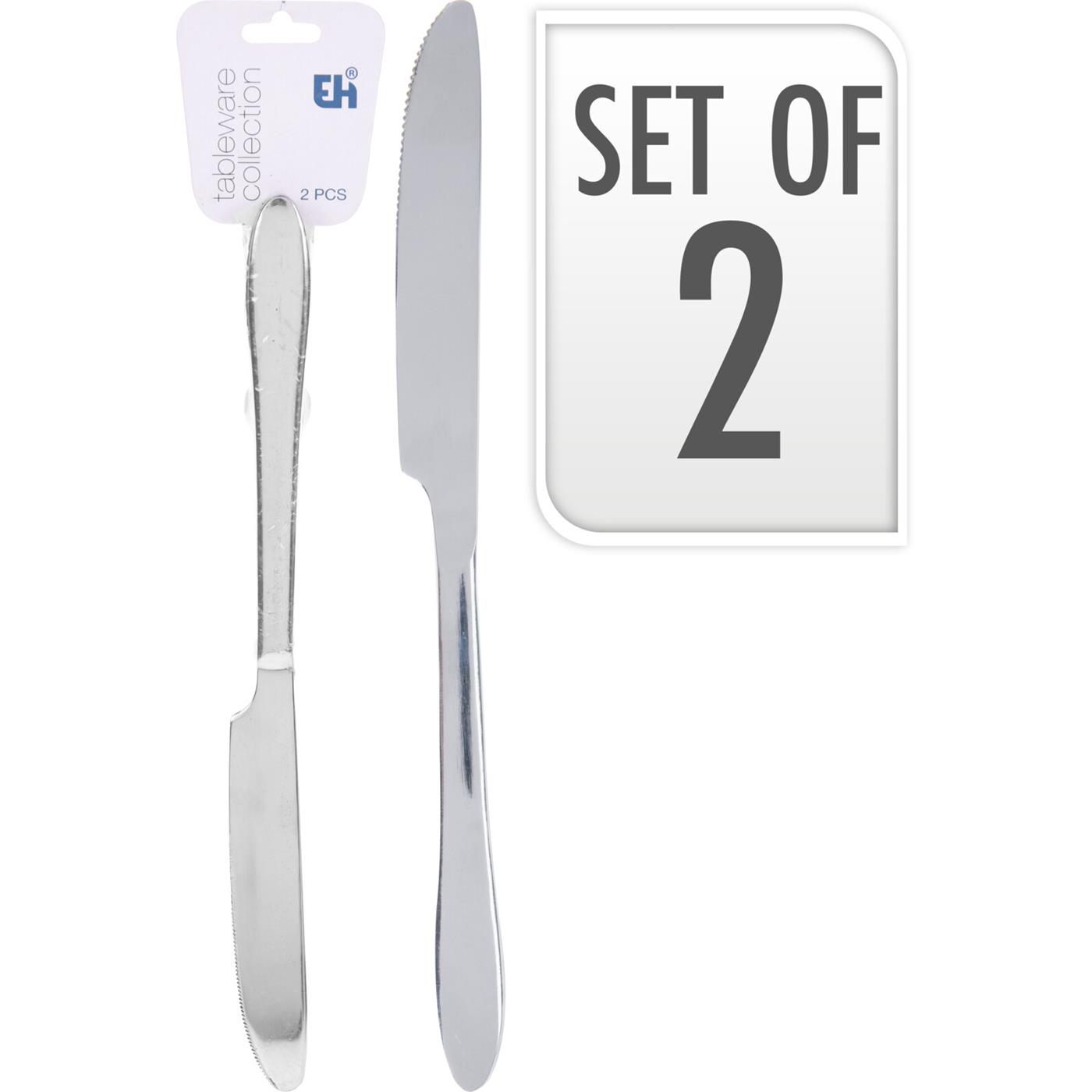 Excellent Houseware Tafelmessenset 2-delig 23,5cm