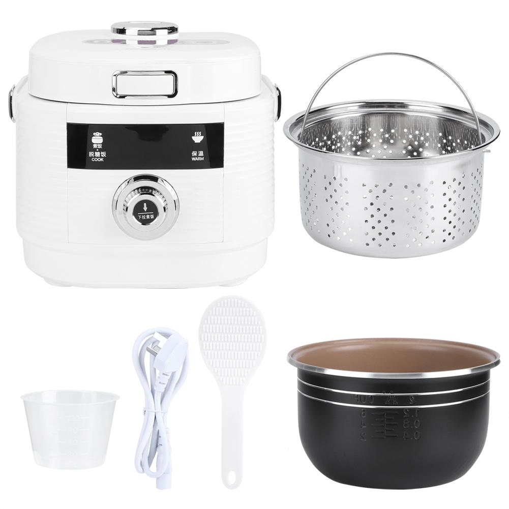 Vestidos Huishoudelijke Elektrische Koker Ontsuiker Rijstkoker voor Gewichtsverlies Diabetes Mensen   Wit