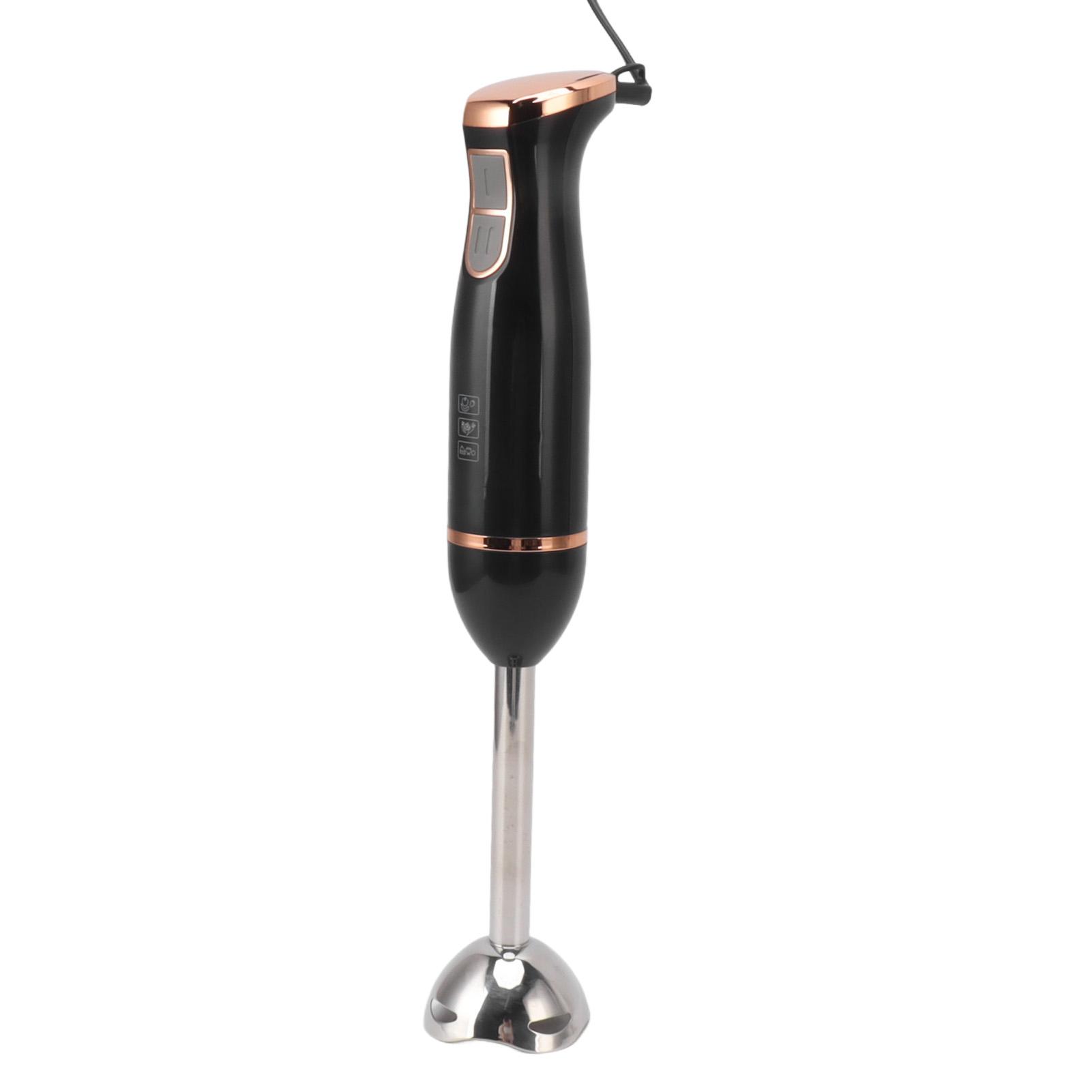 OutsideWorld Immersion Handblender 400W Krachtige Multifunctionele Eenvoudige Bediening Handgreep Staafmixer met Roestvrij L(for 6.5-9kg)