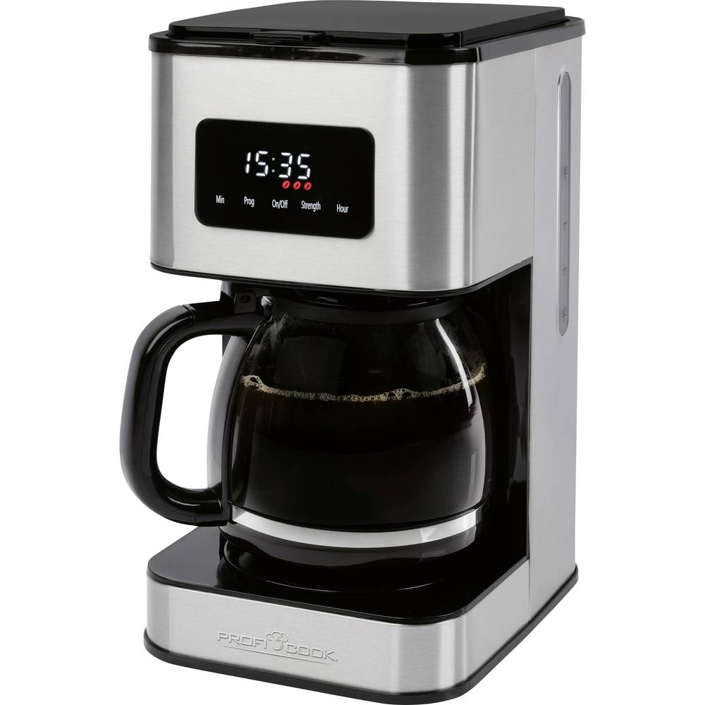 Profi Cook PC-KA 1299 Koffiezetapparaat Inox Glazen kan