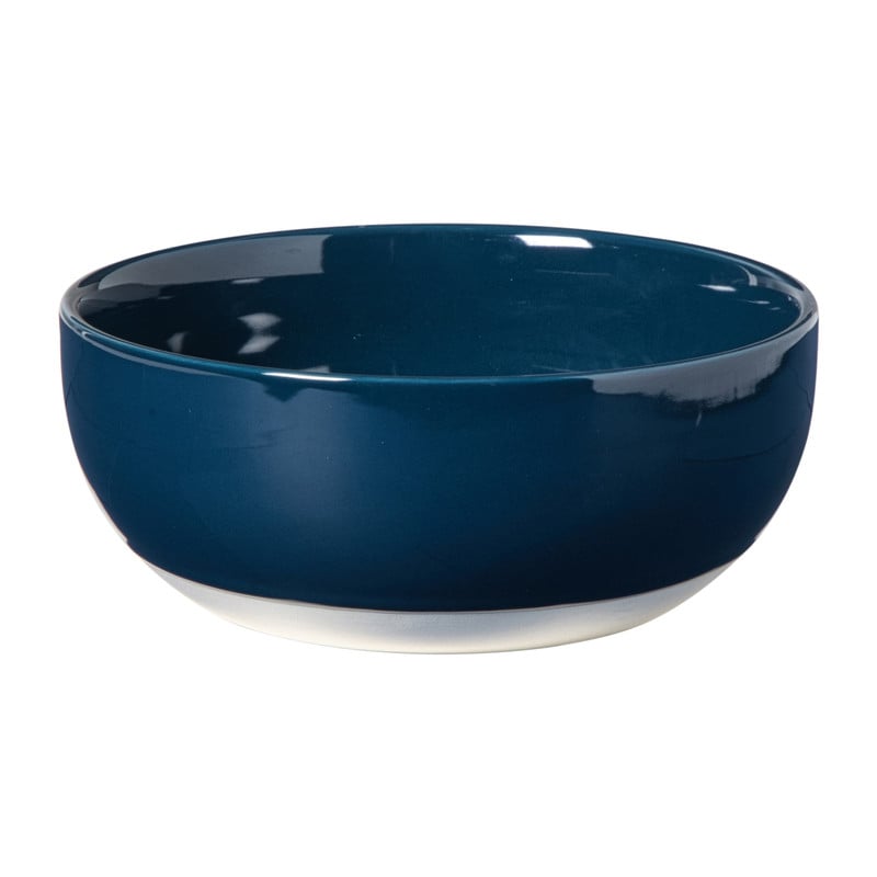 Hugo Kennis schaal - blauw/wit - ø15 cm