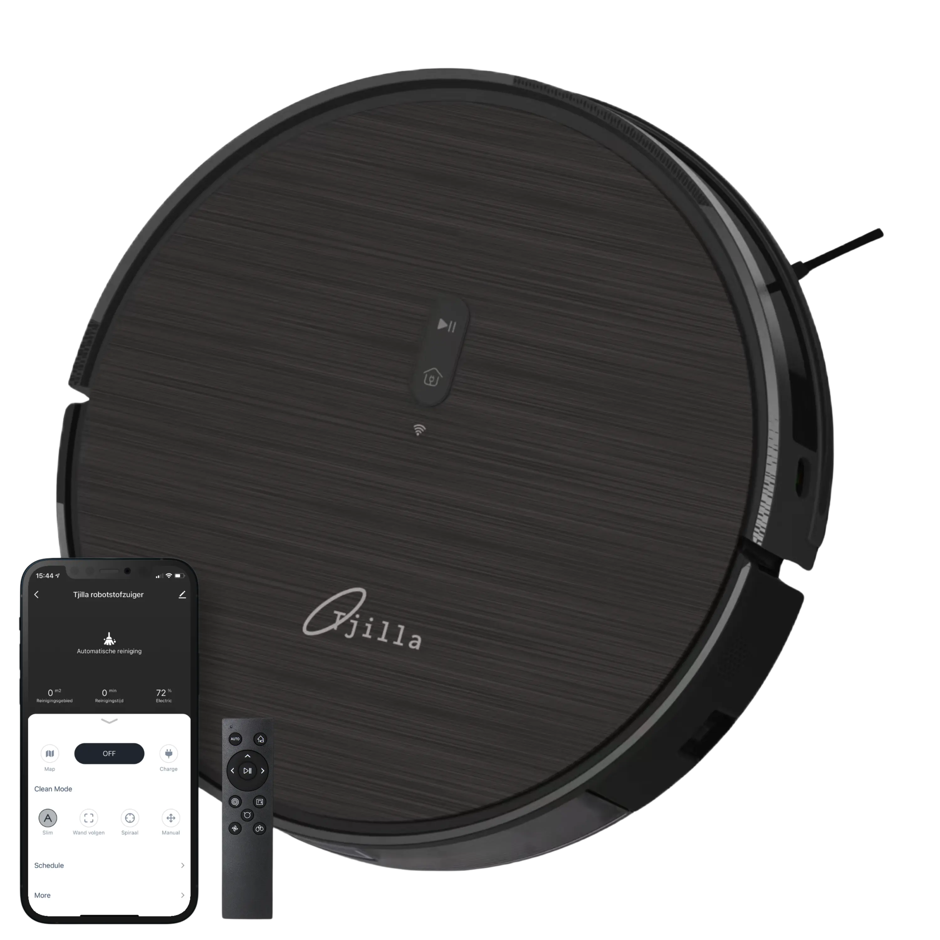 Tjilla C100 Robotstofzuiger met dweilfunctie