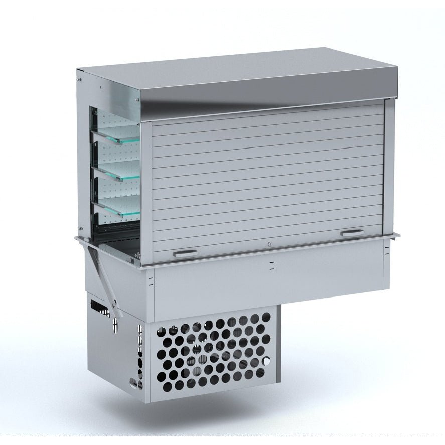 Combisteel Drop-In Koelvitrine Recht - Jaloezieã‹N 3/1