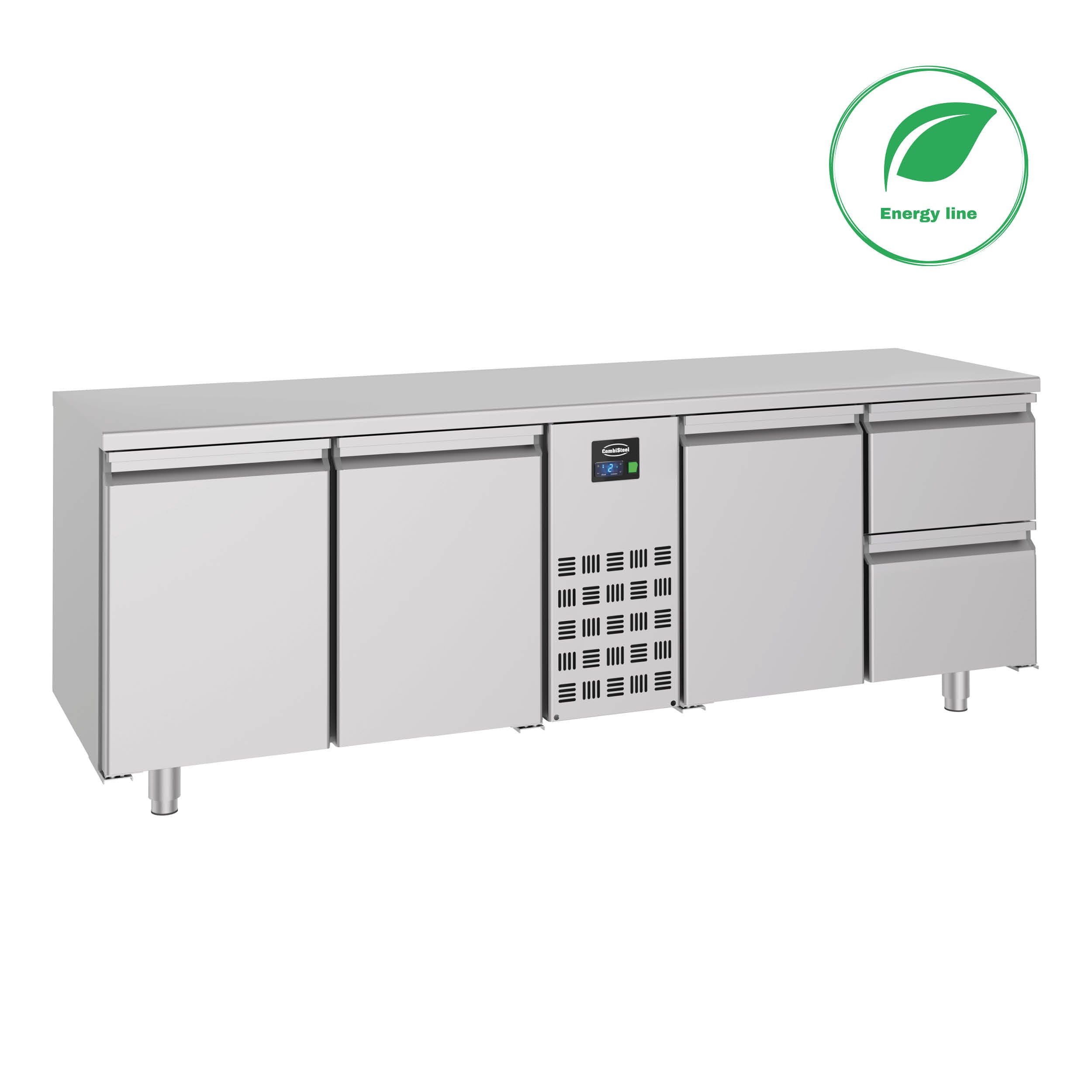 Combisteel 700 Koelwerkbank 3Drs 2 Laden Monoblock Energy Line