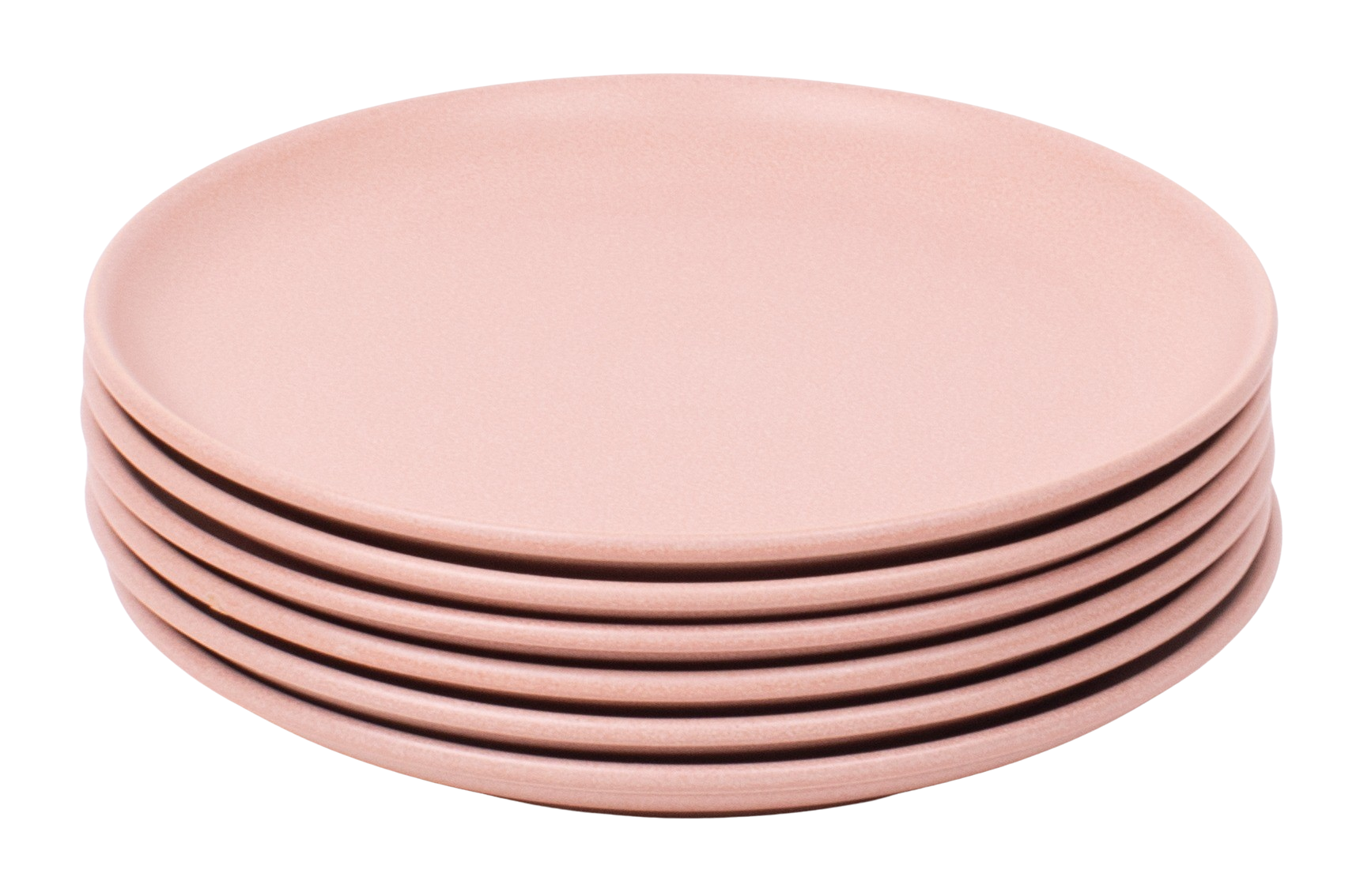 Kade 171 Set van 6 gebaksbordjes - 16 cm - Madeira - roze - Portugees stoneware