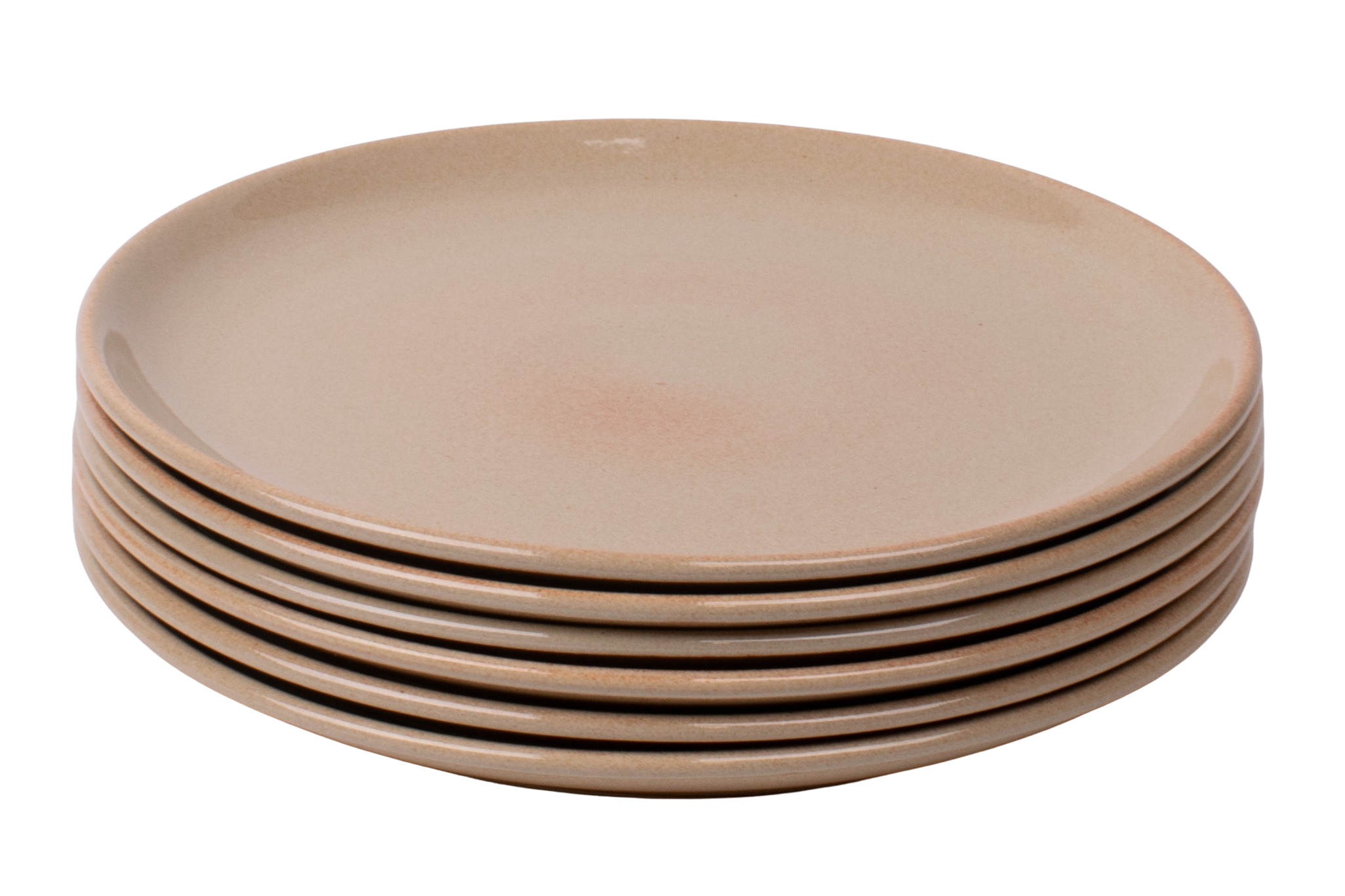 Kade 171 Set van 6 dinerborden - 27 cm - Maia - zandkleurig - Portugees stoneware