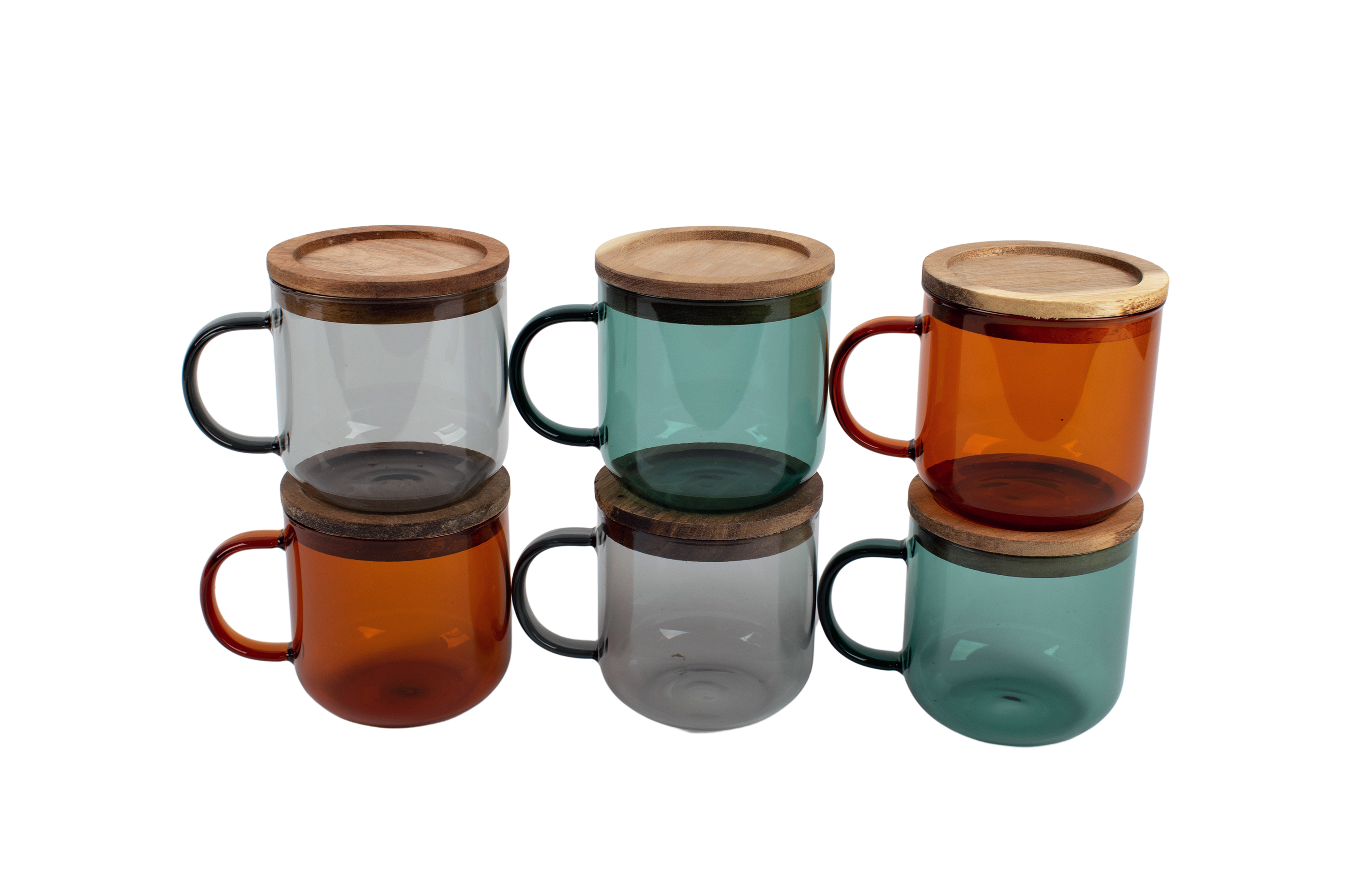 Kade 171  theeglazen - luxe theeglas - set van 6 stuks - transparant groot 250ML