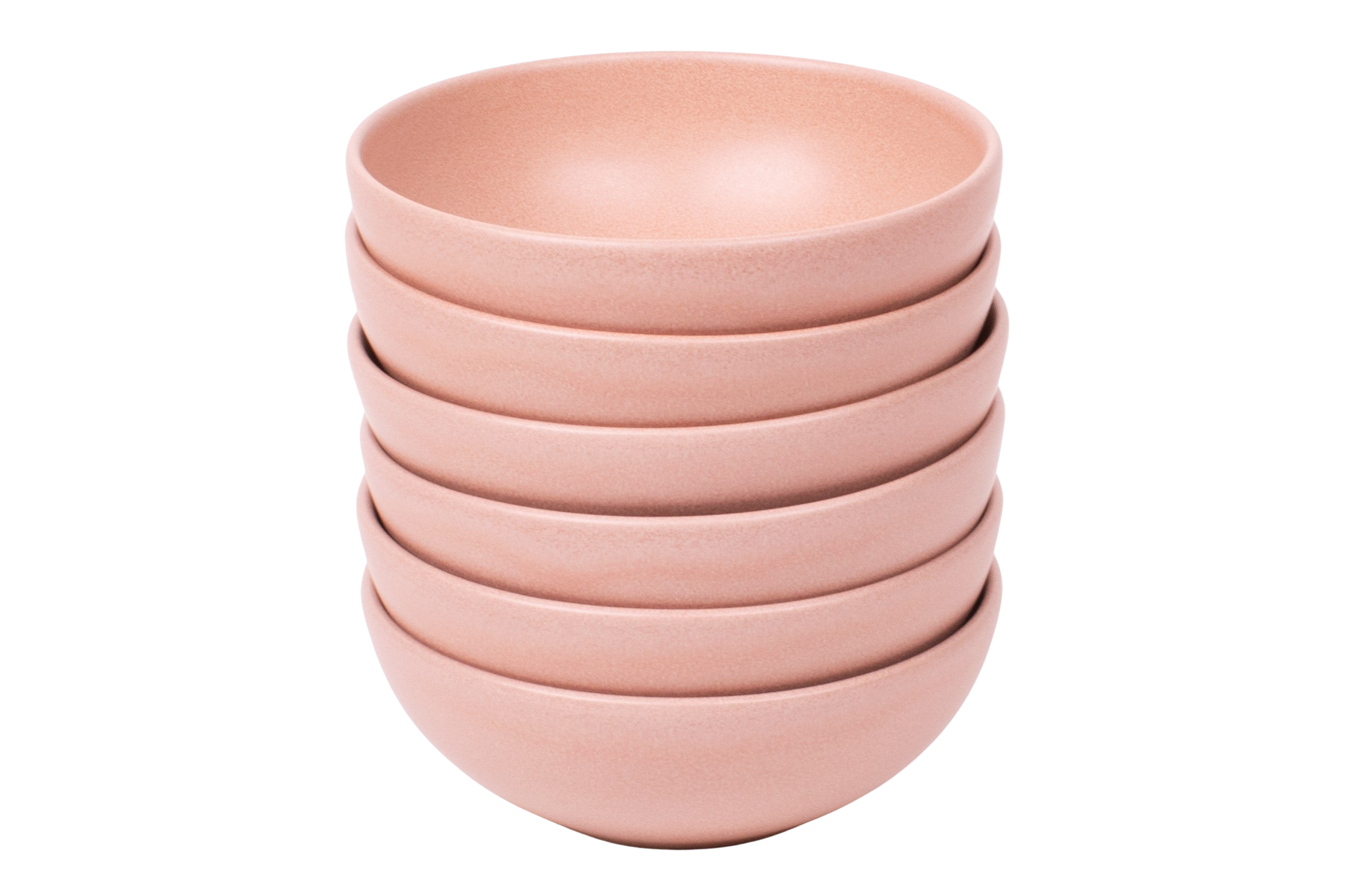 Kade 171 Set van 6 schaaltjes - 15,5 cm - Madeira - roze - Portugees stoneware