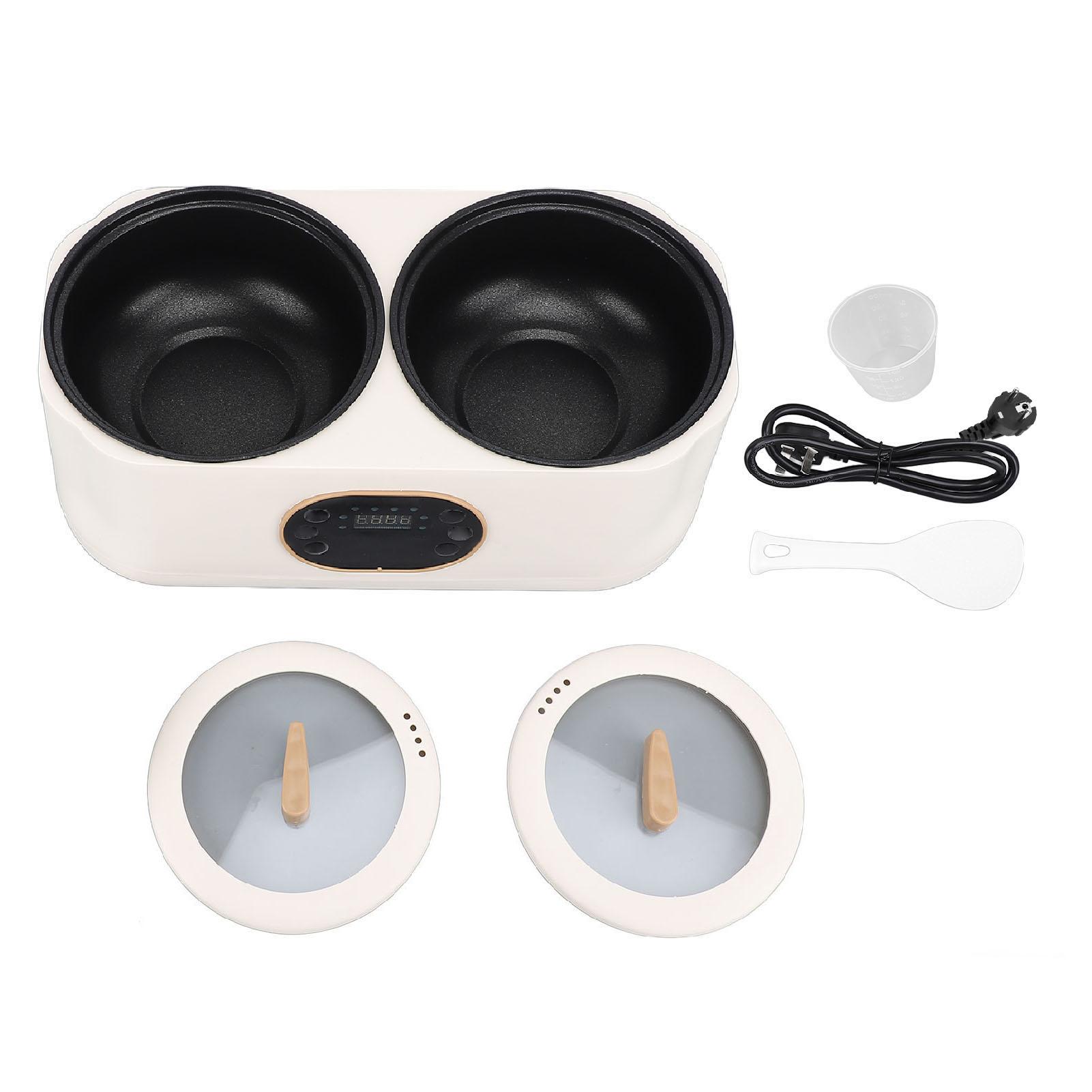 OutsideWorld Rijstkoker Dubbele Binnenpan Multifunctioneel Automatisch Intelligent Isolatie Afneembare Rijstkoker L(for 6.5-9kg)