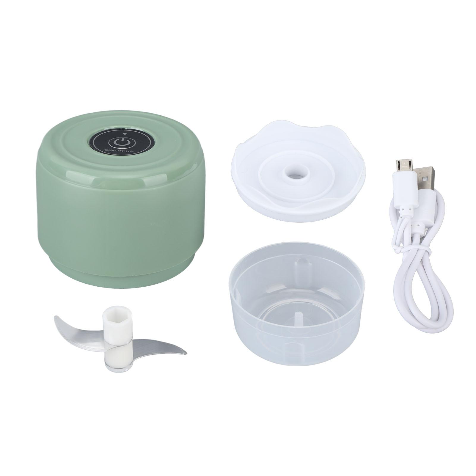 Health & Beauty PRODUCT Elektrische Knoflookhakker Mini Draadloos Waterdicht Draagbare Foodprocessor voor Uien Gember Kamperen groen