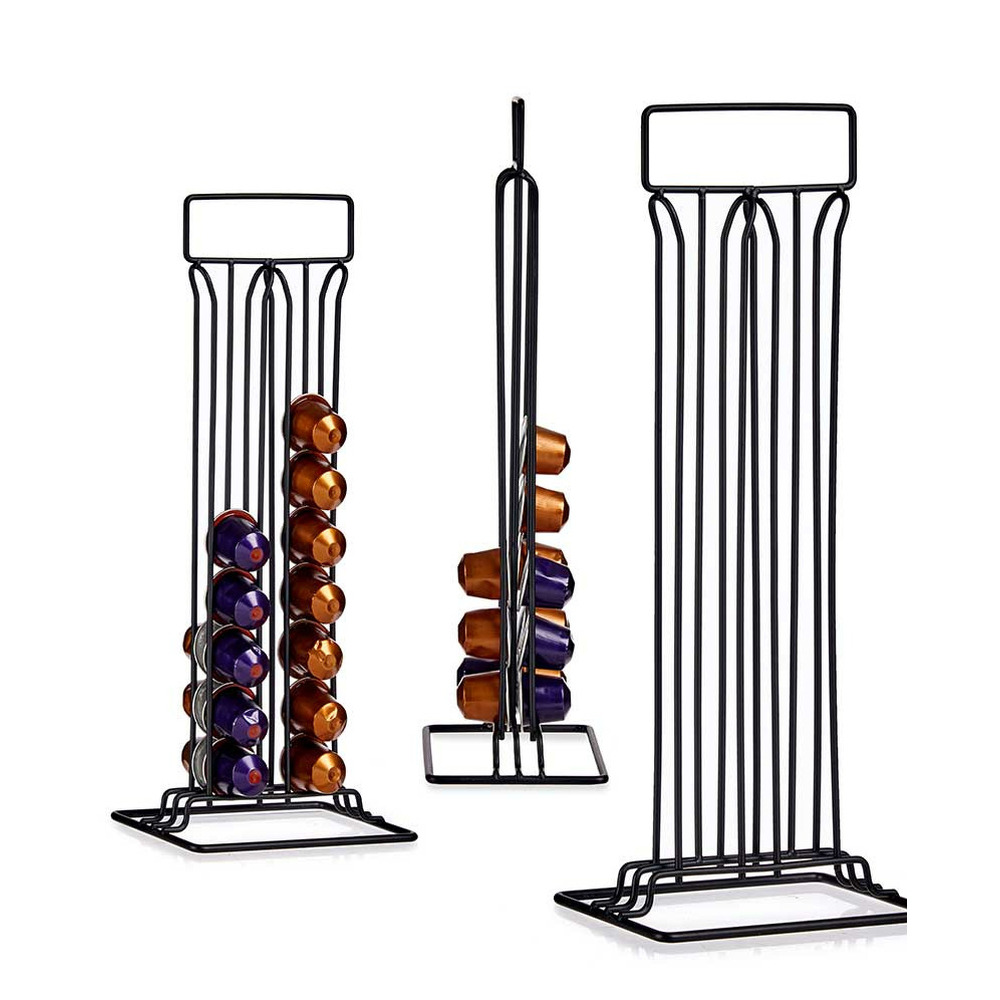 Kinvara Koffie cup/capsule houder/dispenser - metaal - voor cups -