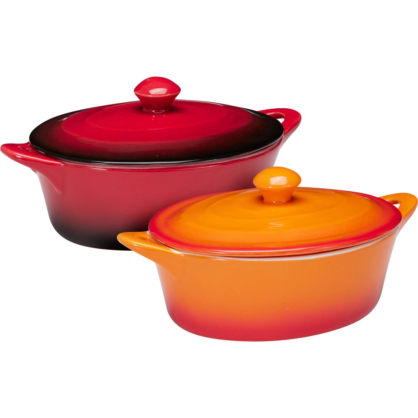 Excelent Houseware Stoofpan porselein met deksel 600ml