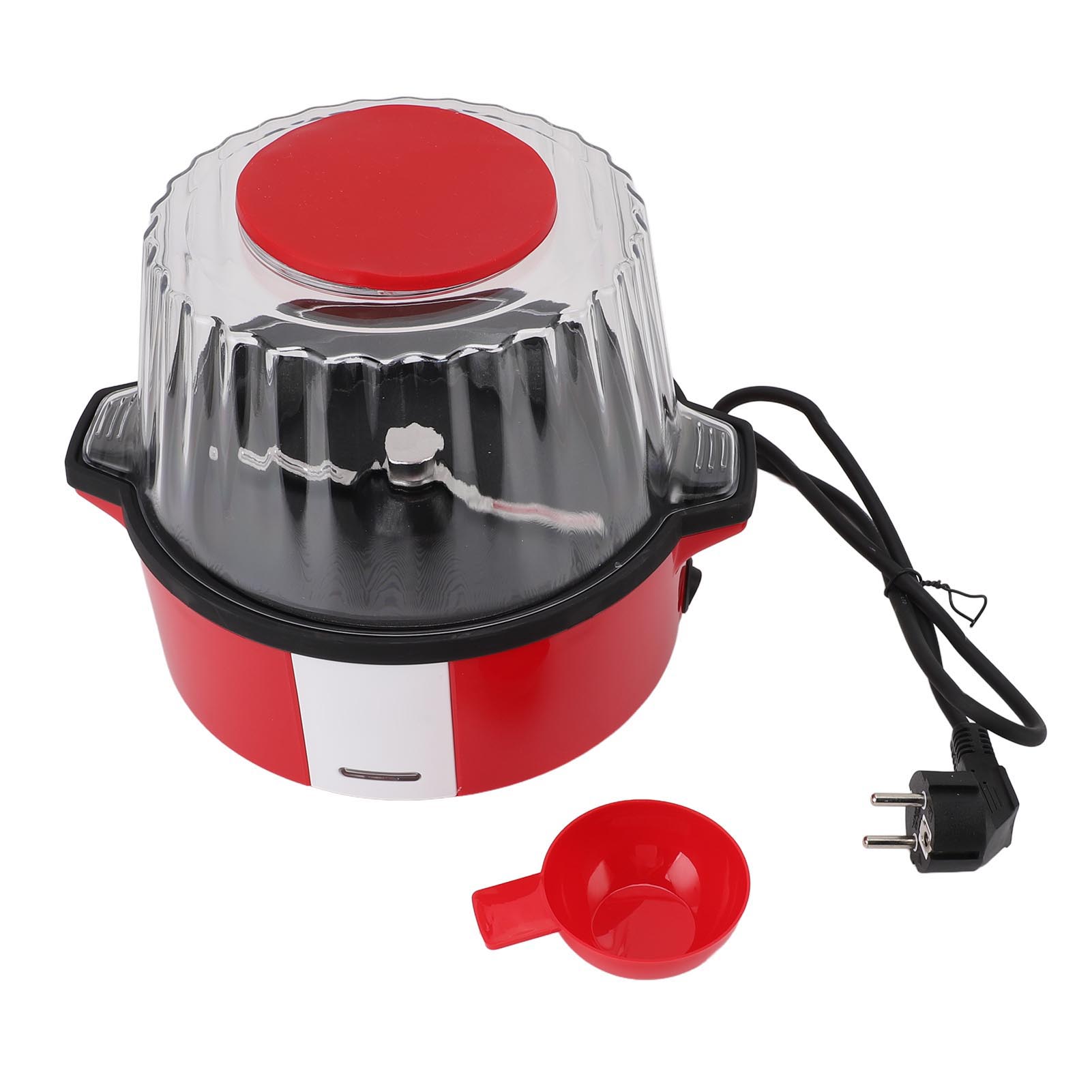 Tooarts Popcorn Maker Multifunctioneel Transparant Deksel Volautomatisch Kleine Elektrische Popcornmachine voor L