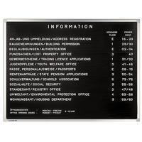 Legamaster Rillentafel Premium 7-600033 40 x 30 cm (BxH) schwarz