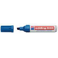 Edding Viltstift  500 schuin blauw 2-7mm