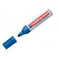 Edding Permanent marker 550 3 - 4 mm. blauw (pak 10 stuks)