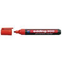 Edding Viltstift  300 rond rood 1.5-3mm