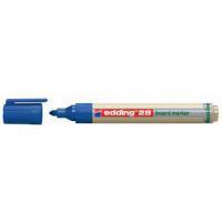 Viltstift edding 28 whiteboard Eco rond blauw 1.5-3mm