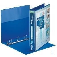 LEITZ Präsentatons-Ringbuch SoftClick, A4 Überbreite, blau