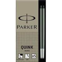 Parker Inktpatroon  Quink permanent zwart