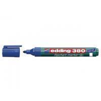 Edding Flipover marker 380 1.5 - 3 mm. blauw (pak 10 stuks)