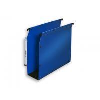 L-Oblique Hangmap Ultimate® PP Lateraal. A4. 80 mm bodem. blauw (pak 10 stuks)