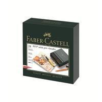 FABER-CASTELL Tuschestift PITT artist pen, 24er Atelierbox